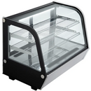 Canco Counter Top 35" Curved Glass Refrigerated Pastry Display Case- RTW-160L-4