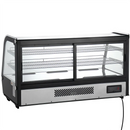Canco Counter Top 48" Curved Glass Refrigerated Pastry Display Case - RTW-202L-4