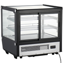 Canco Counter Top28" Square Glass Refrigerated Pastry Display Case RTW-120L-5