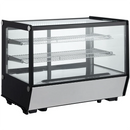 Canco Counter Top 35" Square Glass Refrigerated Pastry Display Case RTW-160L-5