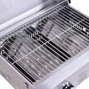 Sonicook HGG2012U Two Burner 20,000 BTUs Portable BBQ Grill with Propane