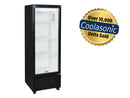 Coolasonic CS‑215 21 in glass display refrigerator