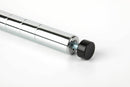 Canarac Chrome/Black Epoxy Wire Shelf Poles (Set of 4) - Various Sizes - Omni Food Equipment