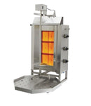 Omega 3GDU Natural Gas/Propane 3 Burner Shawarma/Doner Broiler - Omni Food Equipment