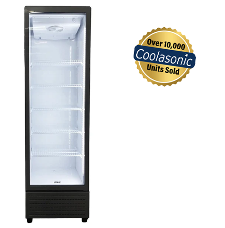Coolasonic CS-355 Single Door 23" Wide Display Refrigerator
