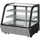 Canco Counter Top 27" Curved Glass Refrigerated Pastry Display Case - RTW-120L-4