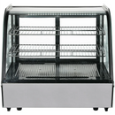 Canco Counter Top 27" Curved Glass Refrigerated Pastry Display Case - RTW-120L-4