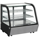 Canco Counter Top 27" Curved Glass Refrigerated Pastry Display Case - RTW-120L-4