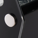 Canco Counter Top 35" Curved Glass Refrigerated Pastry Display Case- RTW-160L-4