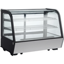 Canco Counter Top 48" Curved Glass Refrigerated Pastry Display Case - RTW-202L-4