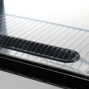 Canco Counter Top 48" Curved Glass Refrigerated Pastry Display Case - RTW-202L-4