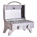 Sonicook HGG2012U Two Burner 20,000 BTUs Portable BBQ Grill with Propane