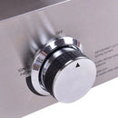 Sonicook HGG2012U Two Burner 20,000 BTUs Portable BBQ Grill with Propane