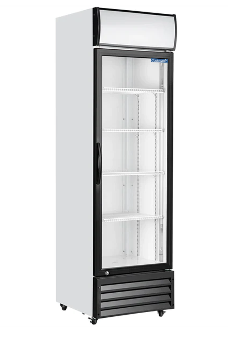 Coolasonic P430WA Single Door 24" Wide Display Refrigerator