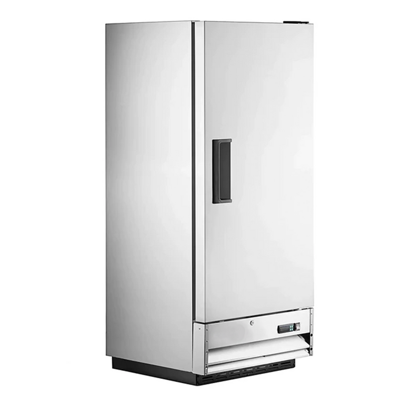 Canco SSF-340 Single Solid Door 25" Wide Stainless Steel Freezer