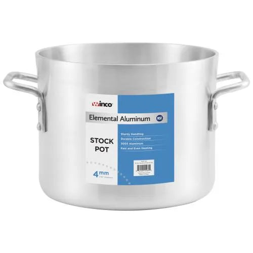 Winco - 24 qt Aluminum Stockpot - ALST-24