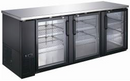 Canco BB-2890G Commercial 90" Triple Glass Door Back Bar Cooler
