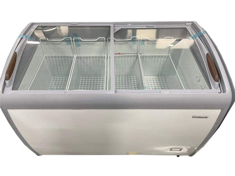 Coolasonic 360Y Double Door 50" Display Chest Freezer