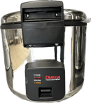 Omega Advanced Electric 60 Cup Rice Cooker/Warmer with Hinged Cover - CFXB-180B (18 L)