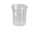 Omega Clear Polycarbonate Round Storage Container - Various Sizes