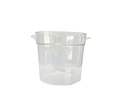 Omega Clear Polycarbonate Round Storage Container - Various Sizes