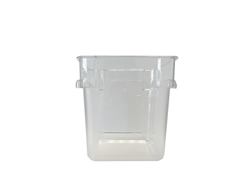 Omega Clear Polycarbonate Square Storage Container - Various Sizes