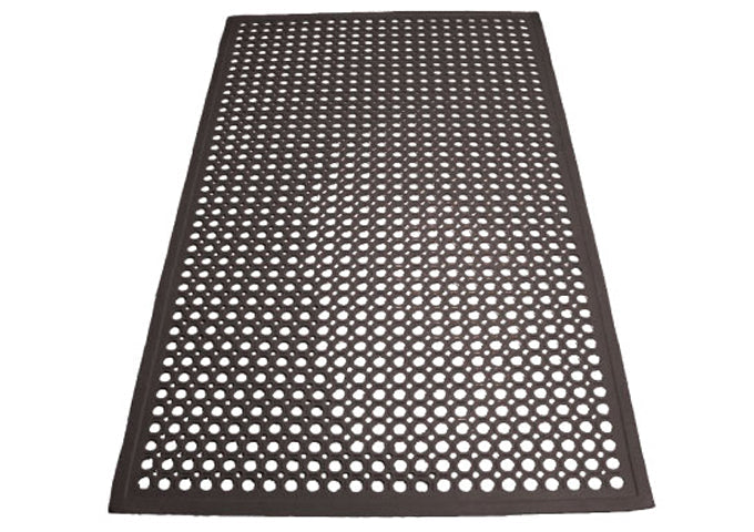 Winco Rubber Floor Mats, Beveled Edge RBM-35K