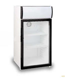 Interior LED lighting Coolasonic P50FA countertop display fridge