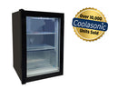 Coolasonic SD98 23.5" Single Door Counter Top Display Freezer