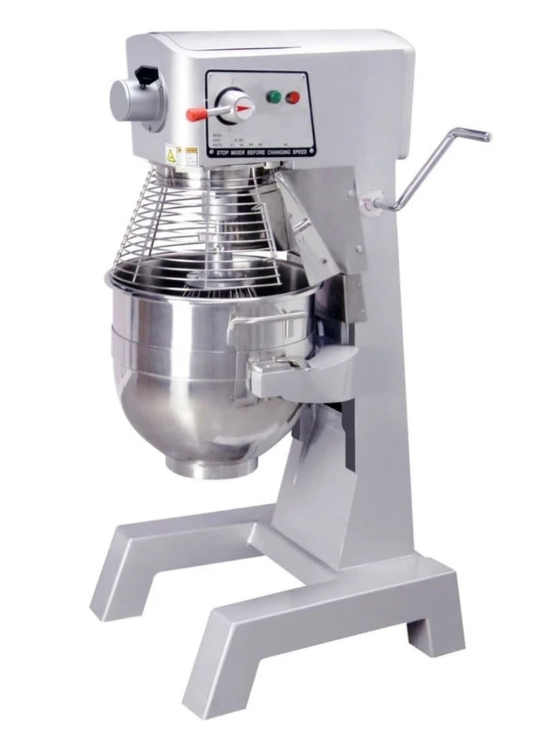 Canco HLM-30B Commercial Planetary Stand Mixer with Attachment Hub - 30 Qt Capacity, 110V-Single Phase