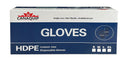 Canaquip Food Grade HDPE Gloves (M/L/XL) - HDPEG-C - 5000 pcs/carton