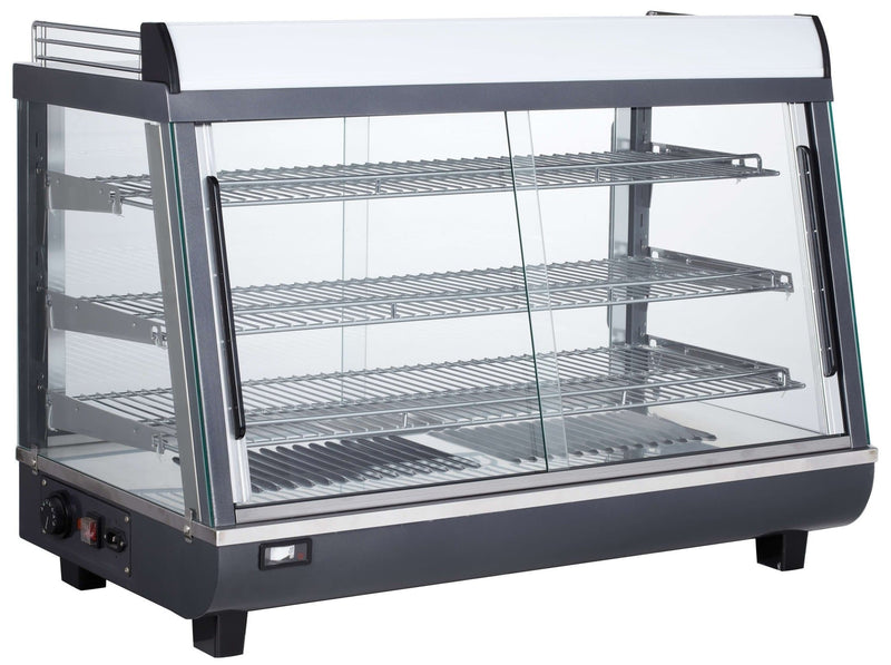 Canco RTR-136L Deluxe Glass Display 36" Food Warmer - Omni Food Equipment