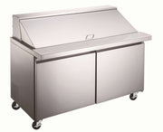 Canco SPM47-18 Double Door 47" Mega Top Refrigerated Sandwich Prep Table