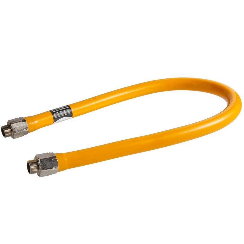 Easy Flex EFGC-034-BJ-1414-36 Commercial 3/4" Diameter Gas Hose - 36" Length - Omni Food Equipment