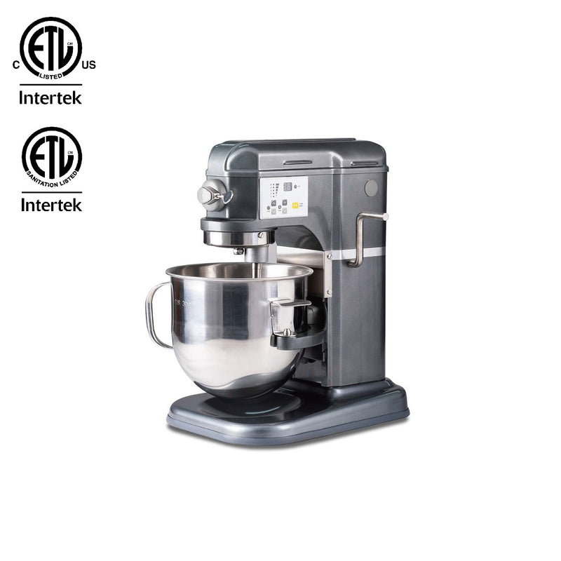 Omega 8 Qt Commercial Planetary Countertop Stand Mixer B7D1