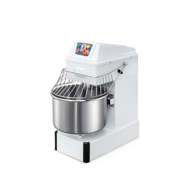 Omega HS30S Dual Speed Commercial Spiral Mixer - 30Qt Capacity, Single Phase