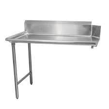 Omega Clean Dish Tables - Various Sizes - Omni Food Equipment