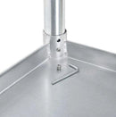 Omega ECONOMY 18 Ga. (1.2mm) Stainless Steel Work Tables - Various Sizes - Omni Food Equipment