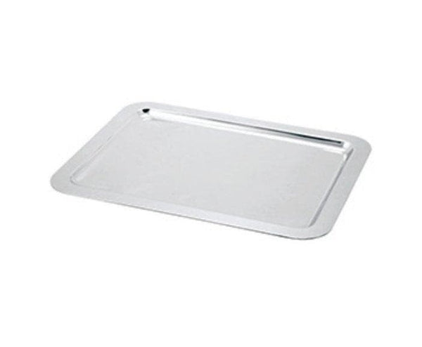 Omega Model 980218 Deluxe Stainless Steel Rectangular Platter - Omni Food Equipment