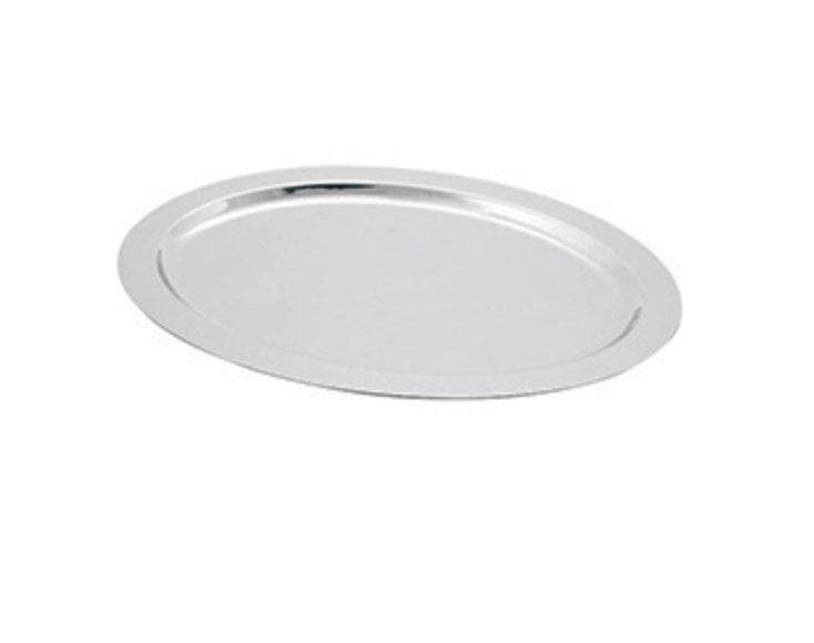 Omega Model 980318 Deluxe Stainless Steel Oval Platter - Omni Food Equipment