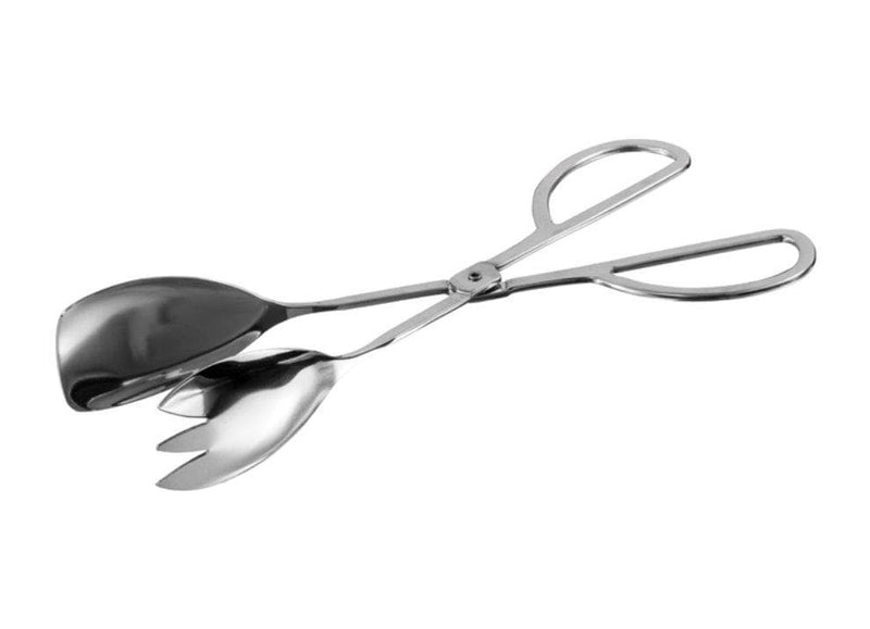 Winco 10 1/2" Spatula And Fork Salad Tongs - Omni Food Equipment