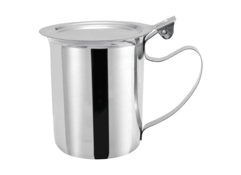 Winco 10 Oz Stainless Steel Creamer Server - Omni Food Equipment