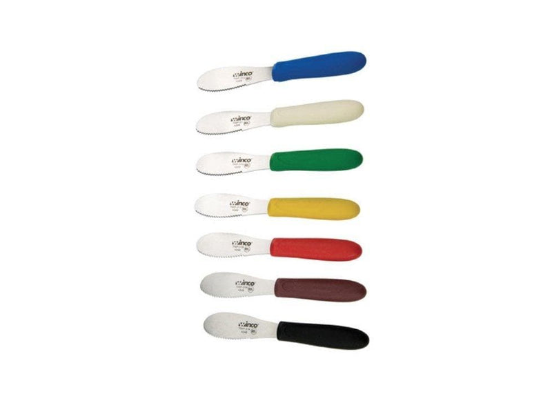 Winco 3 1/2" Spreader - Various Colours - Omni Food Equipment