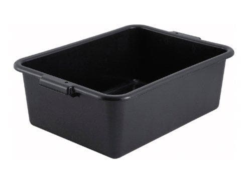 Winco 7" Polypropylene Dish Bin - Various Colours - Omni Food Equipment