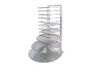 Winco Aluminum 15 Slot Pizza Rack - Omni Food Equipment