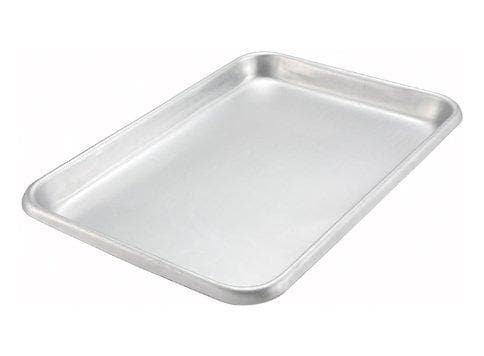 Winco Aluminum Bake/Roast Pan - No Handles - Omni Food Equipment