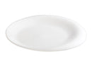 Winco Ardesia Ocea Creamy White Porcelain Oval Plate - Various Sizes - Omni Food Equipment