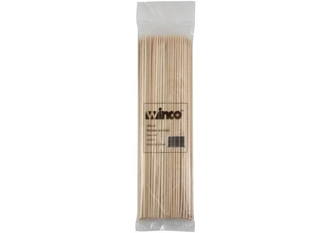 Winco Bamboo Skewers (Bag of 100) - Various Sizes - Omni Food Equipment