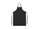 Winco Black Lightweight Dishwashing Apron - Omni Food Equipment