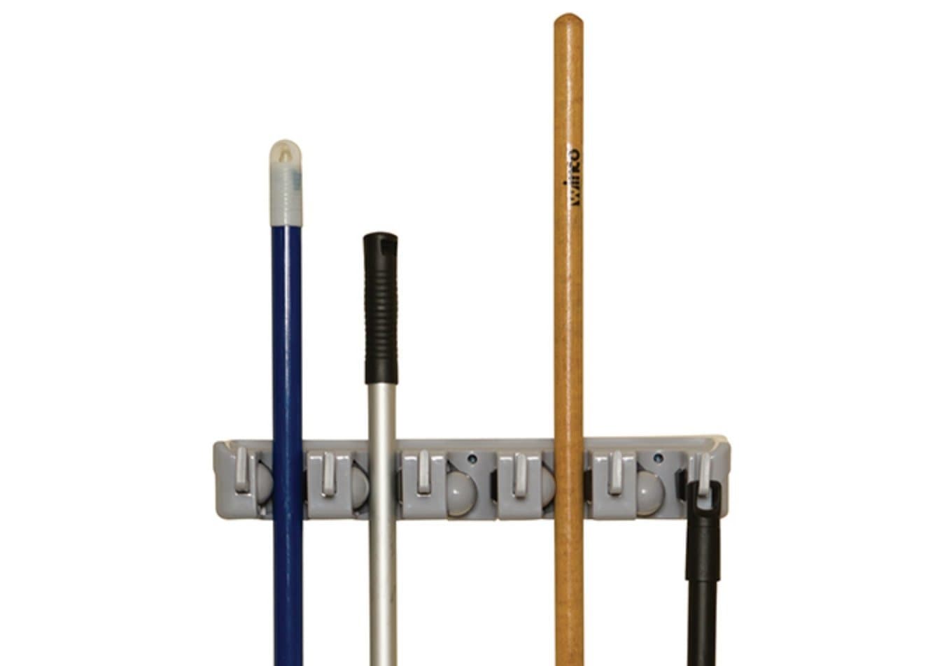 Winco Broom & Brush Organizer - 16